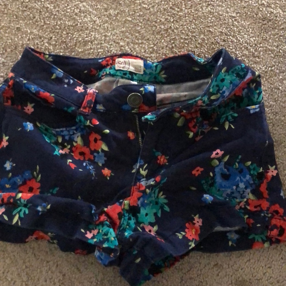 Floral shorts